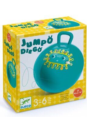 New Sealed Djeco Balloon Jumbo Diego Hopper Ball